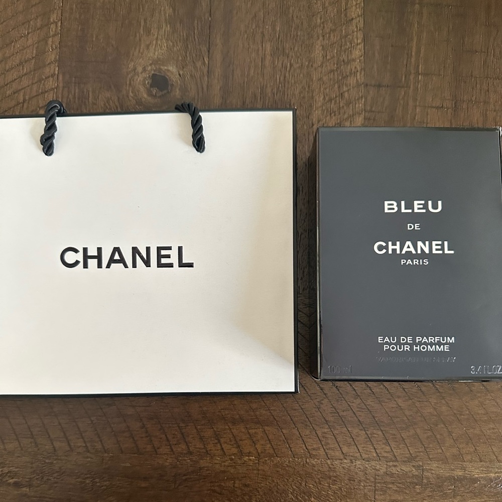 3.4 FL OZ Bleu De Chanel Eau De Parfum. Brand New!